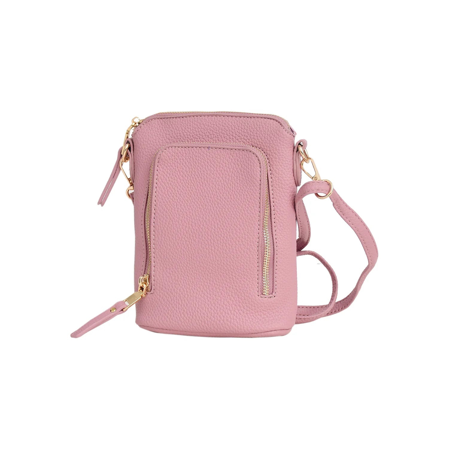 The Essential Luxury Pebbled Leather Ladies Crossbody Bag