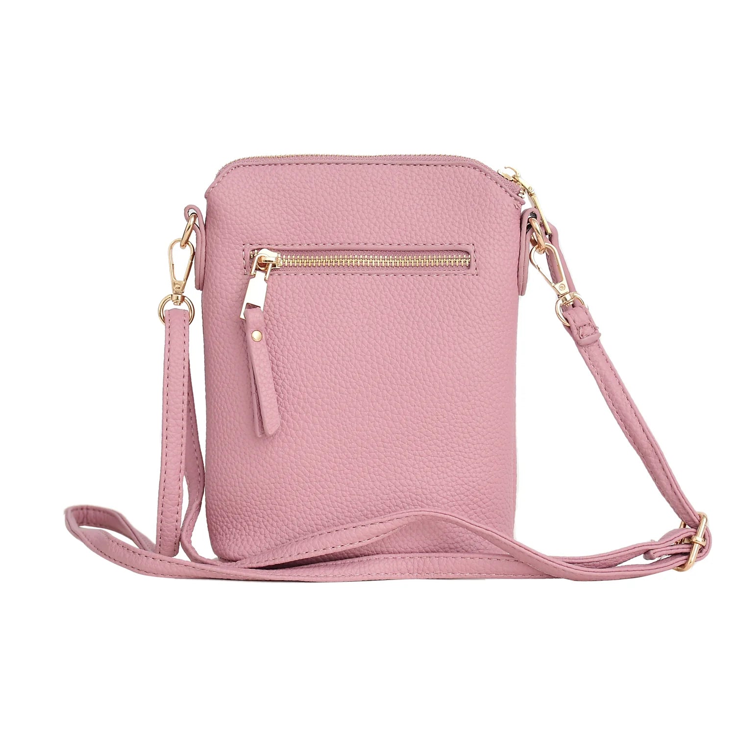 The Essential Luxury Pebbled Leather Ladies Crossbody Bag