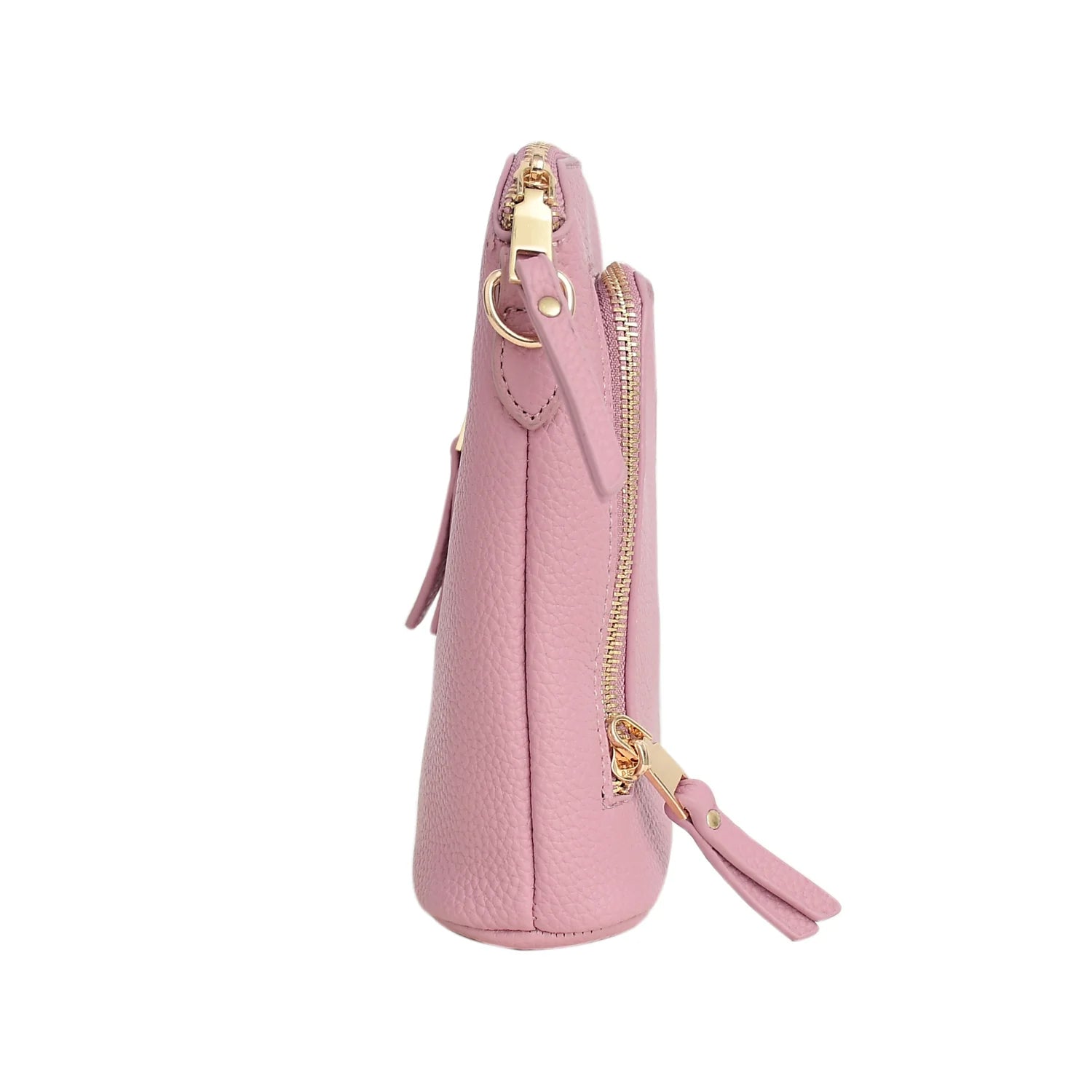 The Essential Luxury Pebbled Leather Ladies Crossbody Bag