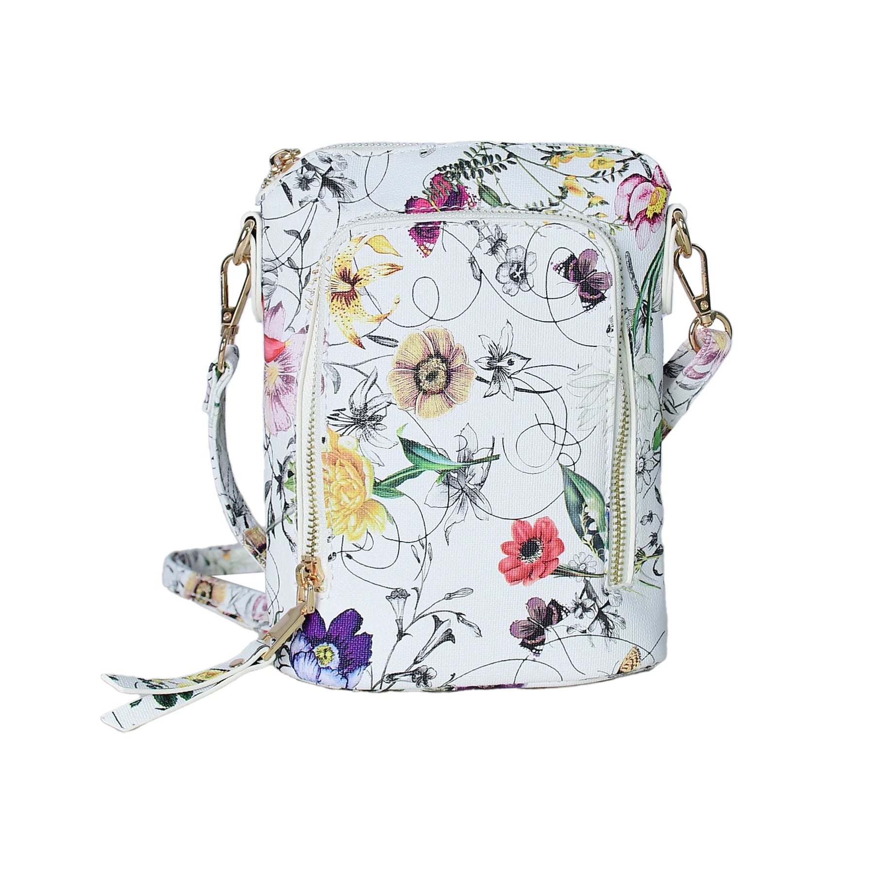 The Essential Luxury Pebbled Leather Ladies Crossbody Bag