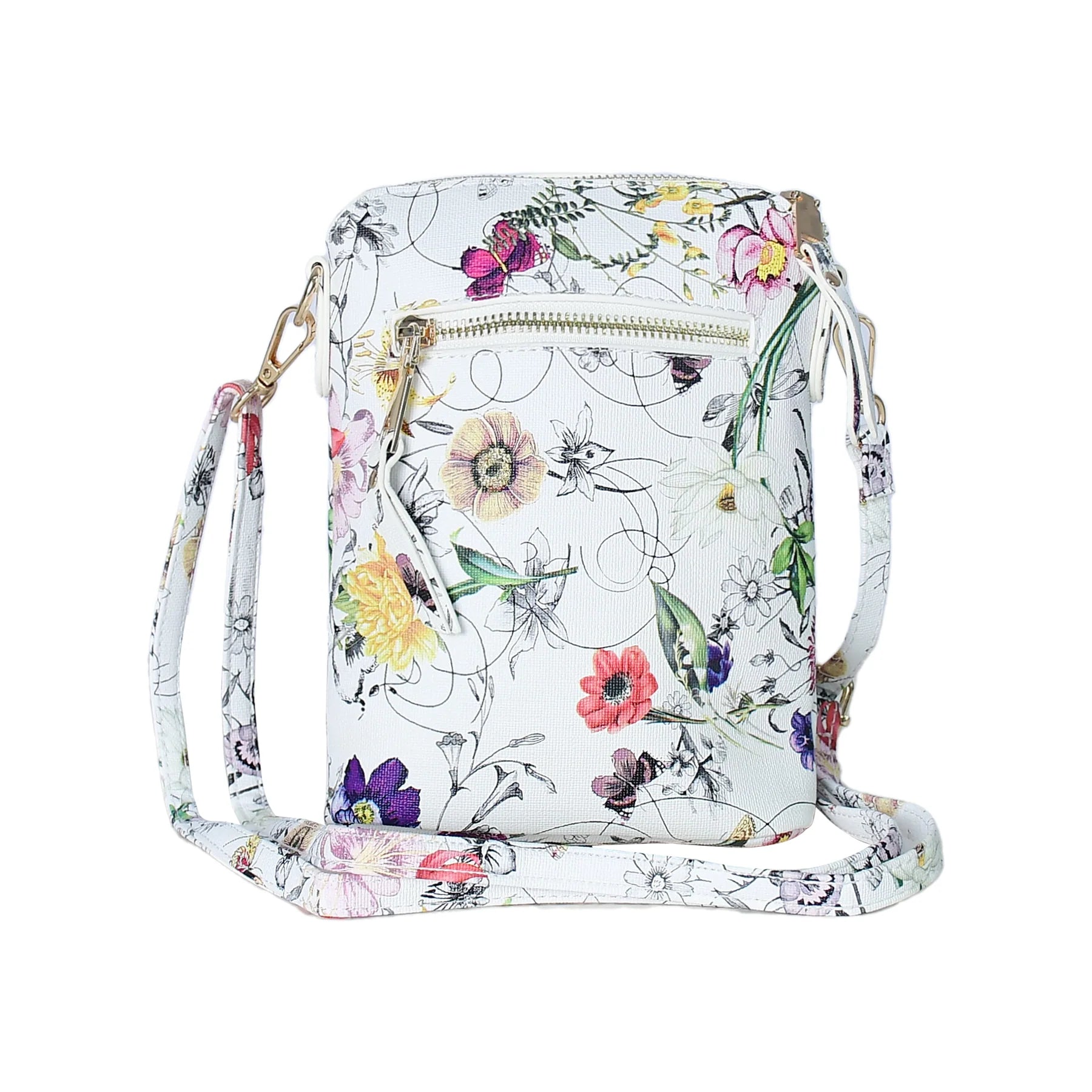 The Essential Luxury Pebbled Leather Ladies Crossbody Bag
