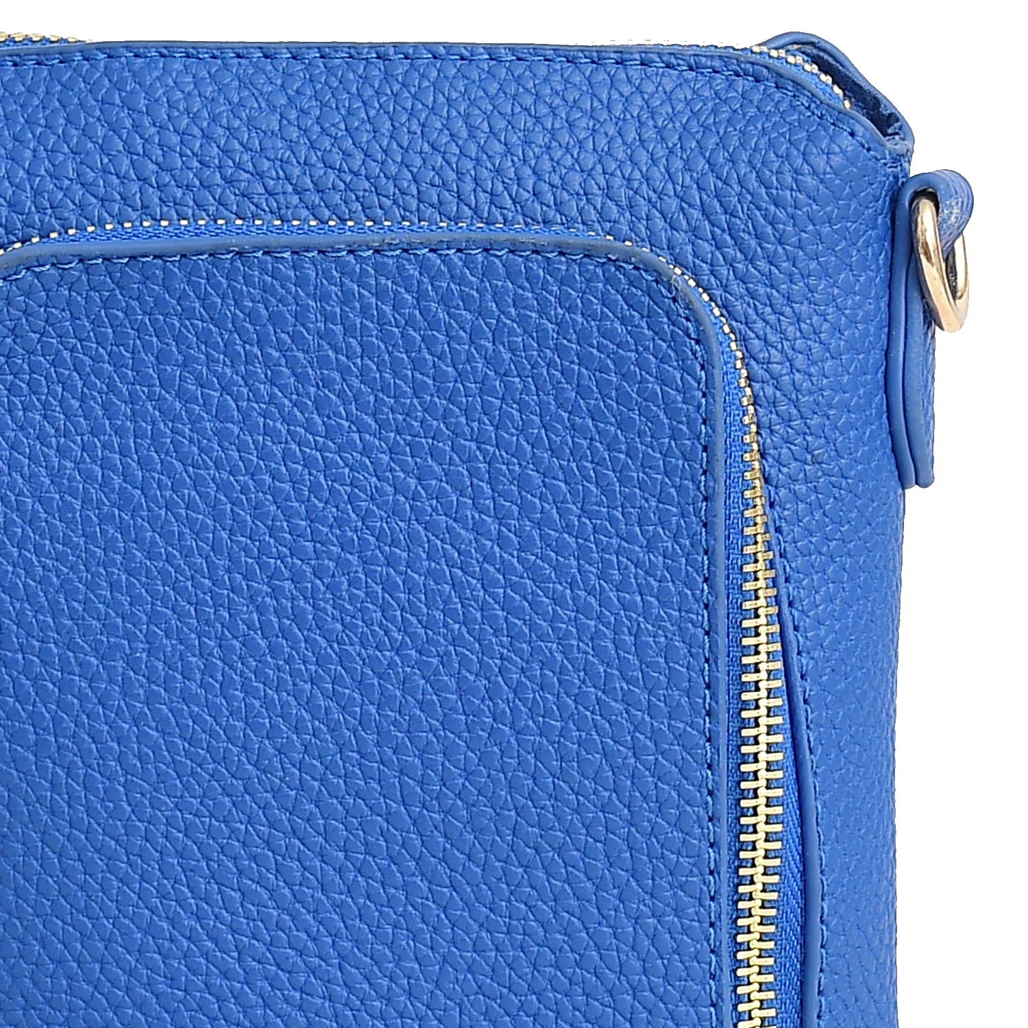 The Essential Luxury Pebbled Leather Ladies Crossbody Bag