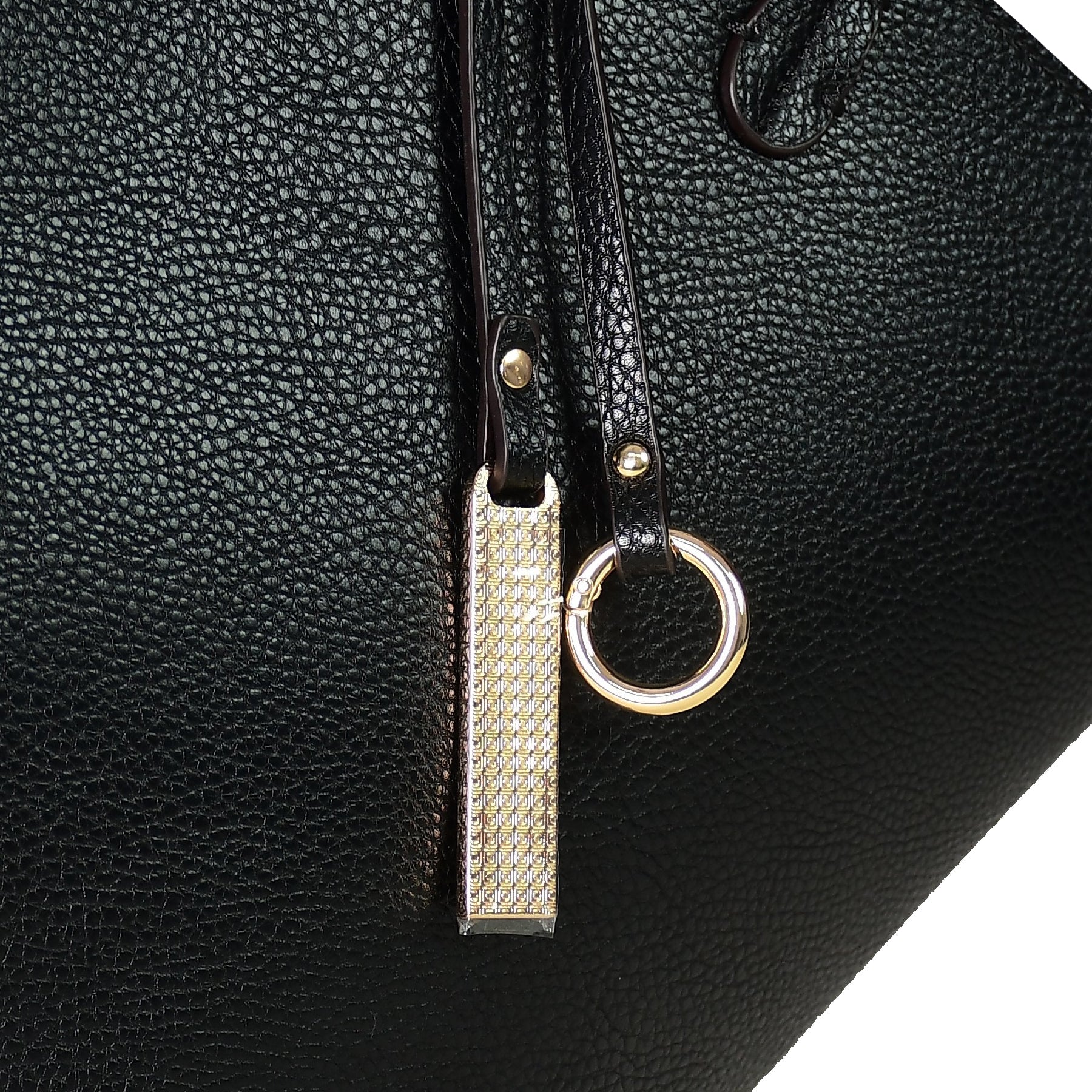 The Essential Luxury Pebbled Leather Ladies Tote Bag Set
