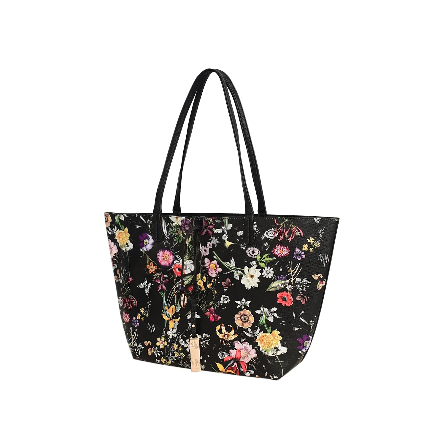 The Essential Luxury Pebbled Leather Ladies Tote Bag Set