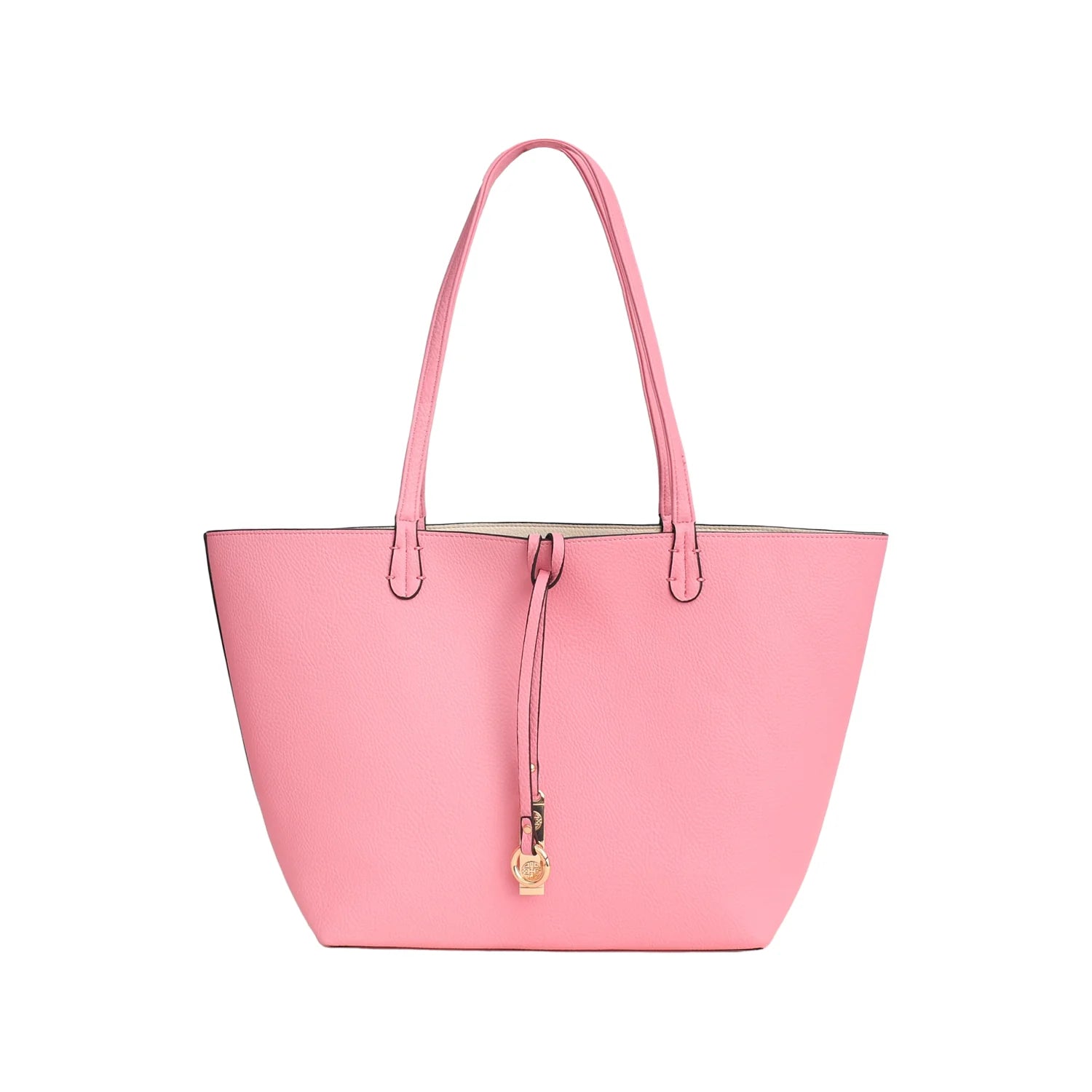 The Essential Luxury Pebbled Leather Ladies Tote Bag Set