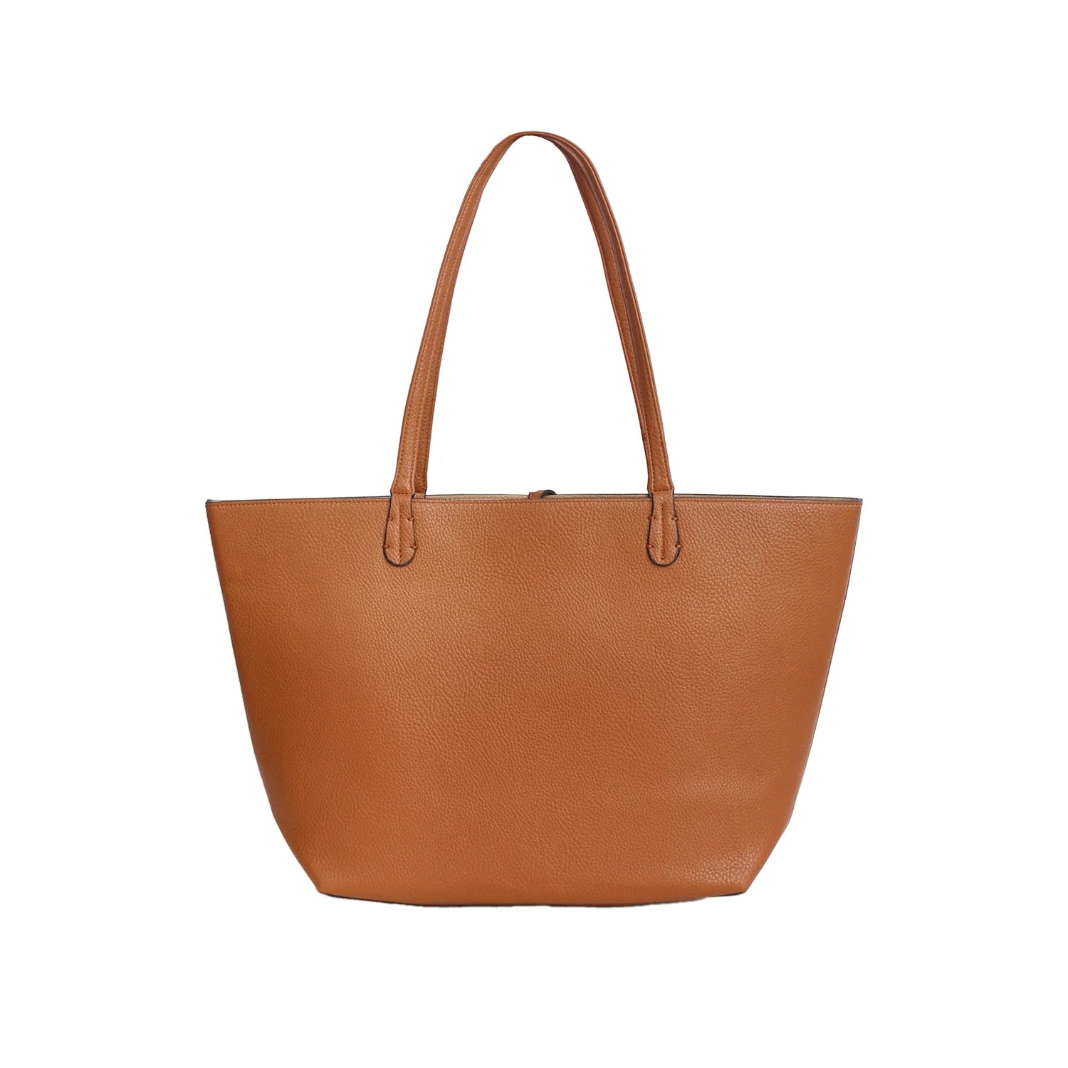 The Essential Luxury Pebbled Leather Ladies Tote Bag Set