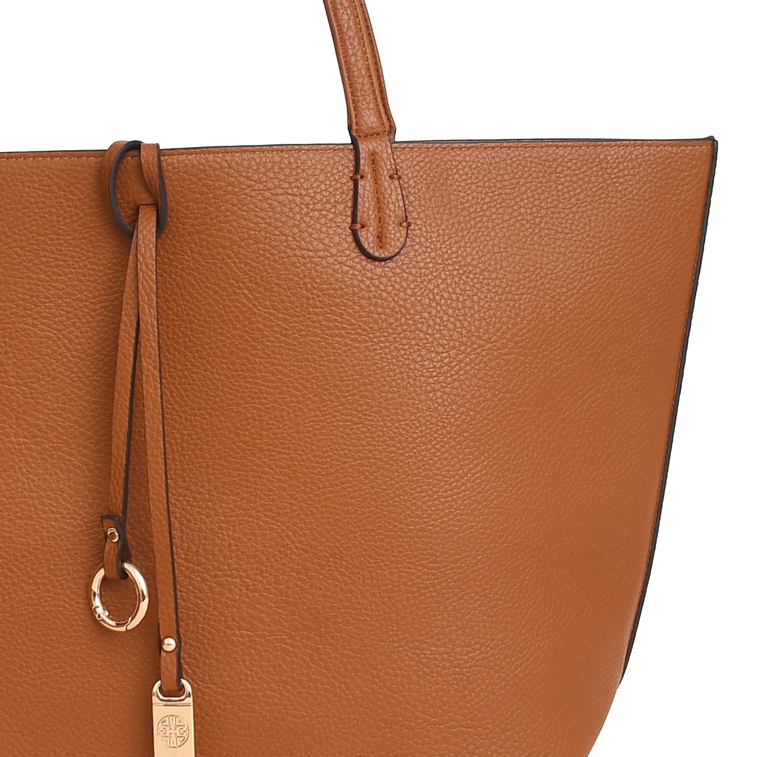 The Essential Luxury Pebbled Leather Ladies Tote Bag Set