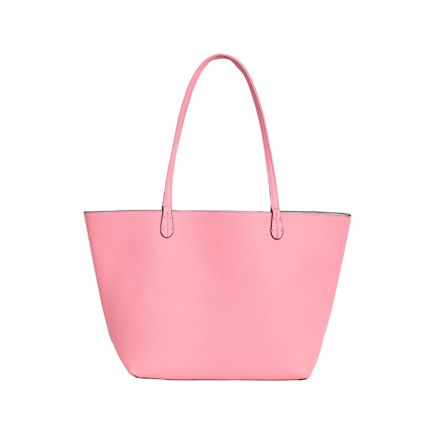 The Essential Luxury Pebbled Leather Ladies Tote Bag Set