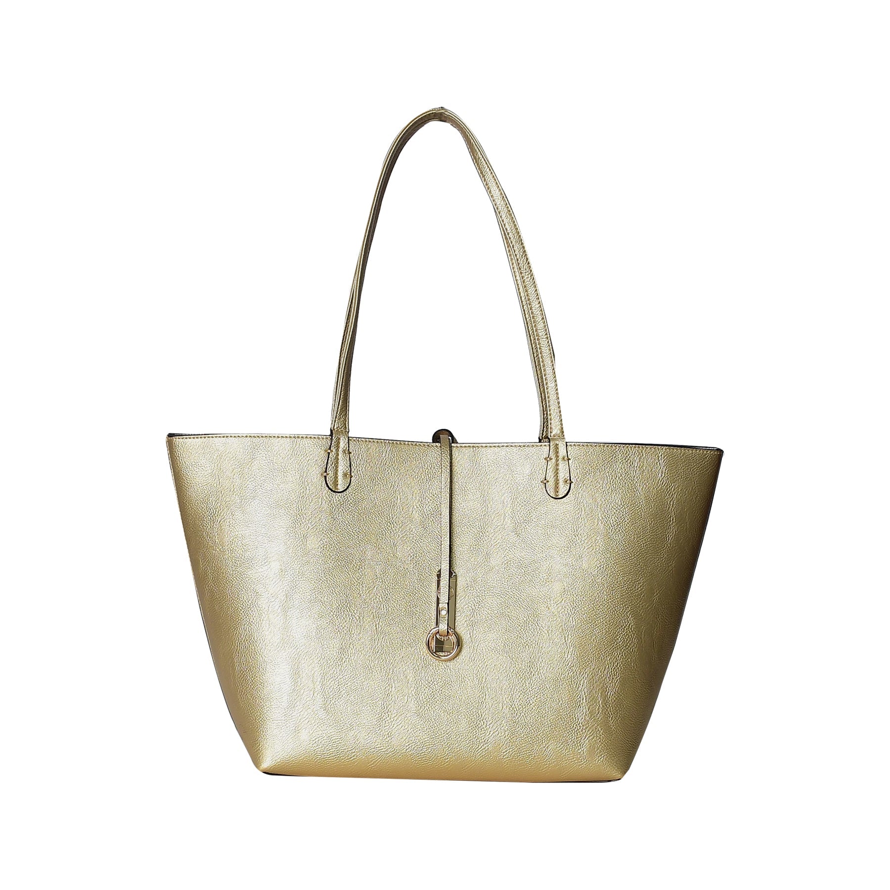 The Essential Luxury Pebbled Leather Ladies Tote Bag Set