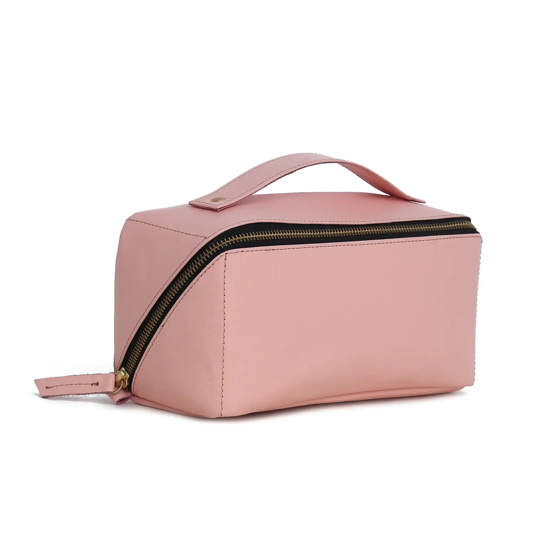 Premium Handmade Genuine Leather Luxury Toiletry Bag & Travel Organizer