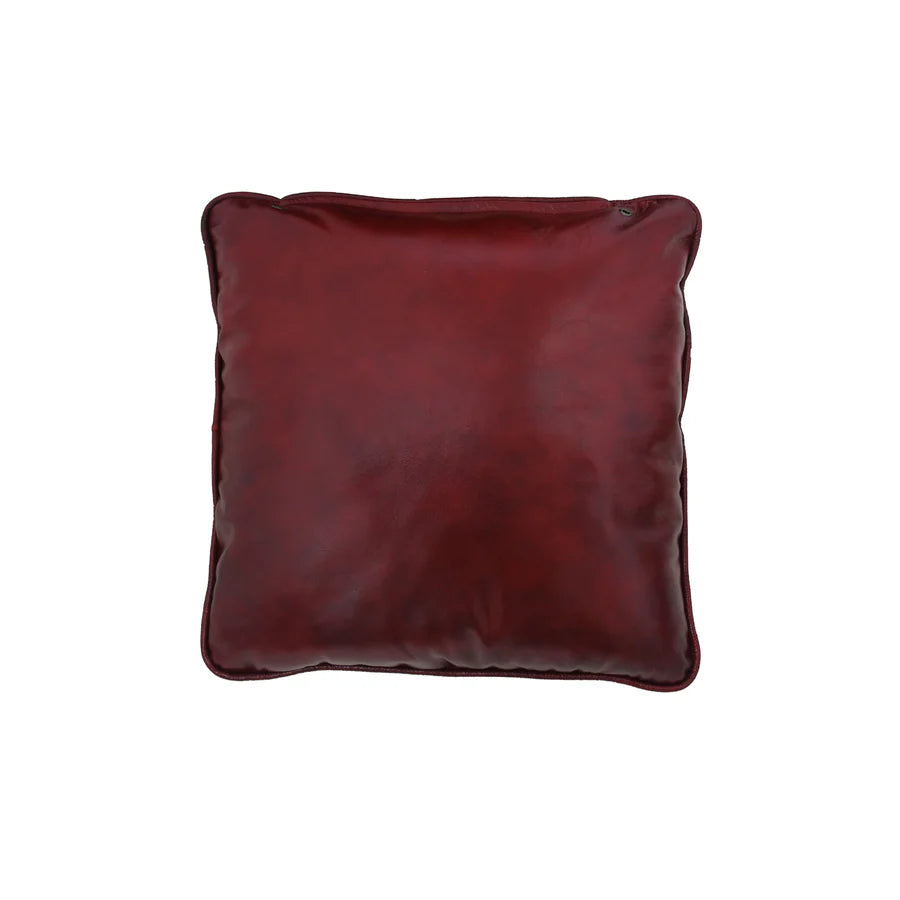 Premium Handmade Genuine Leather Cushion