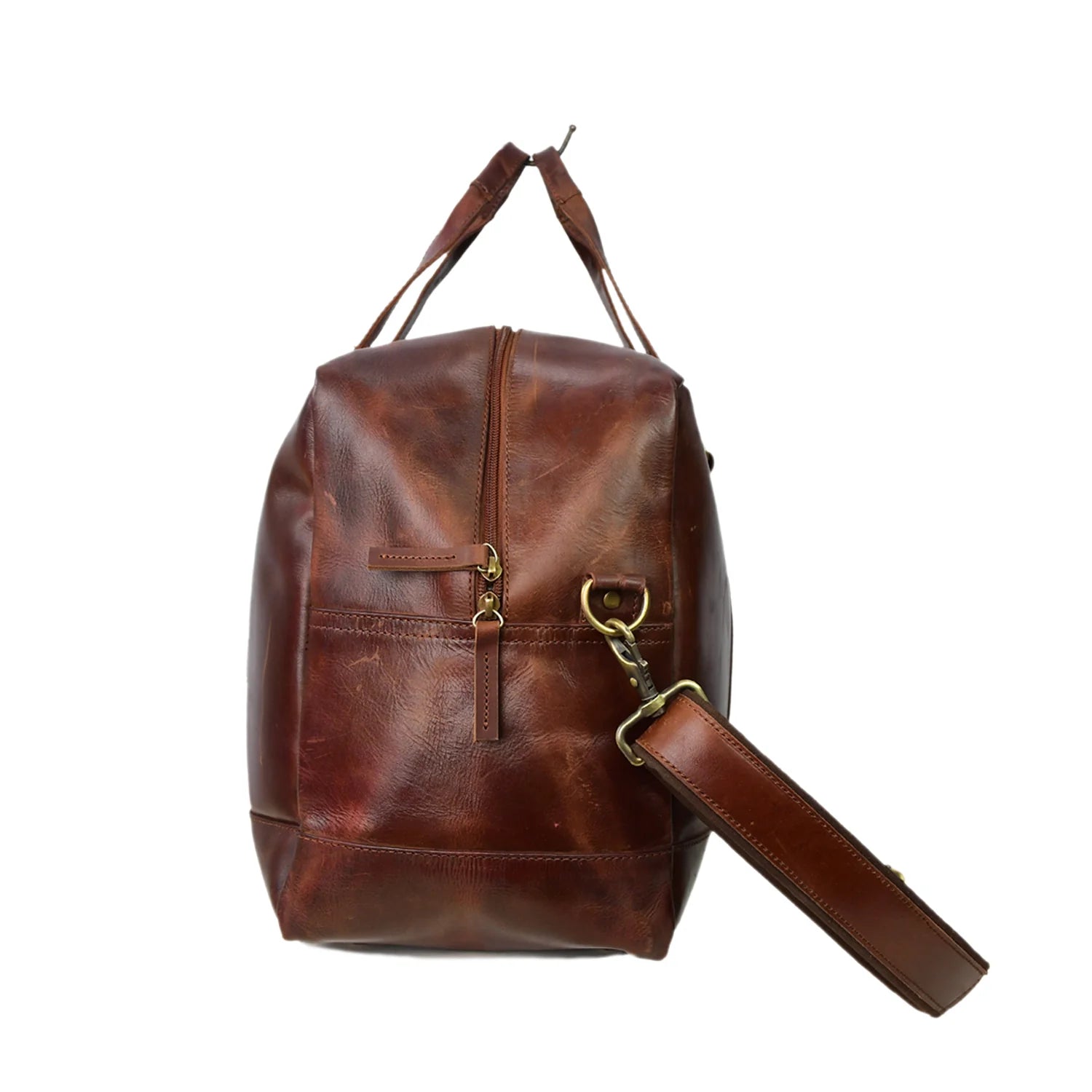 Premium Handmade Genuine Leather Travel Bag