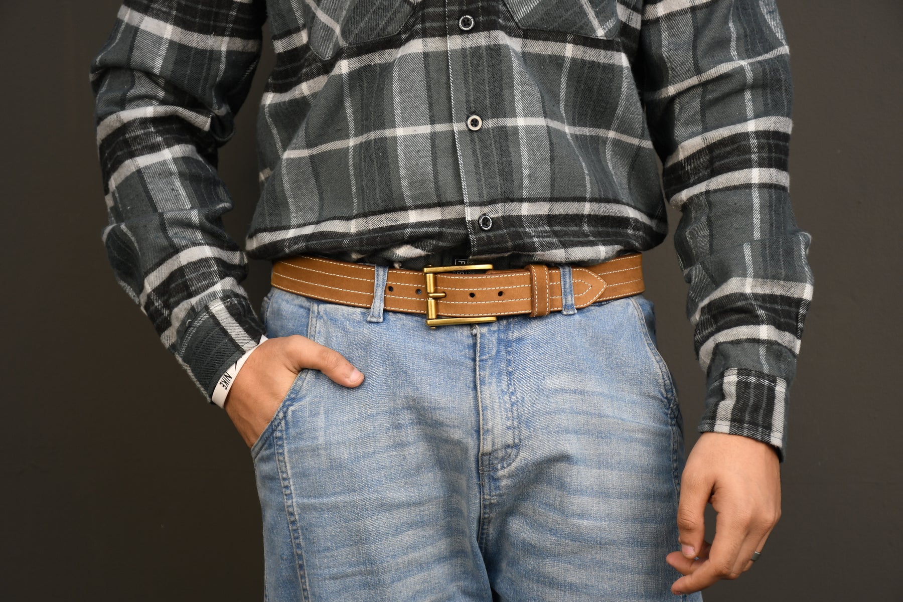 Premium Handmade Genuine Leather Men's Belt