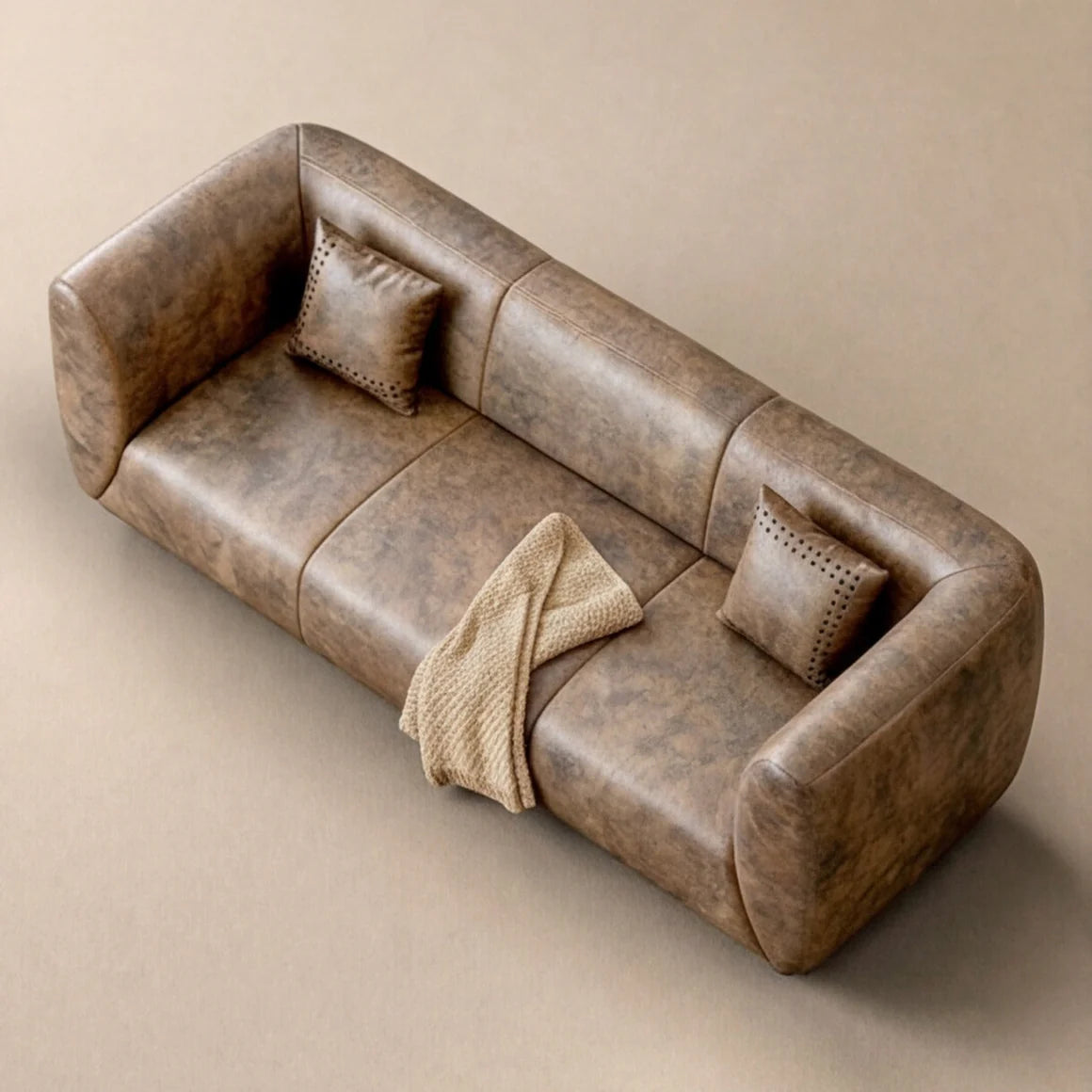 Carrol Leather Sofa