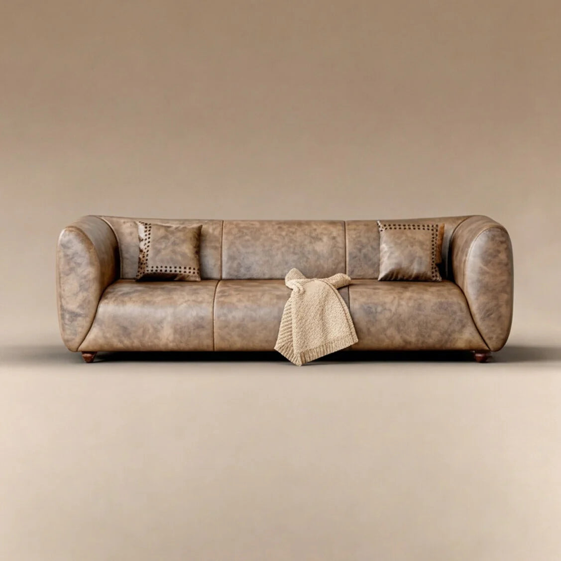 Carrol Leather Sofa