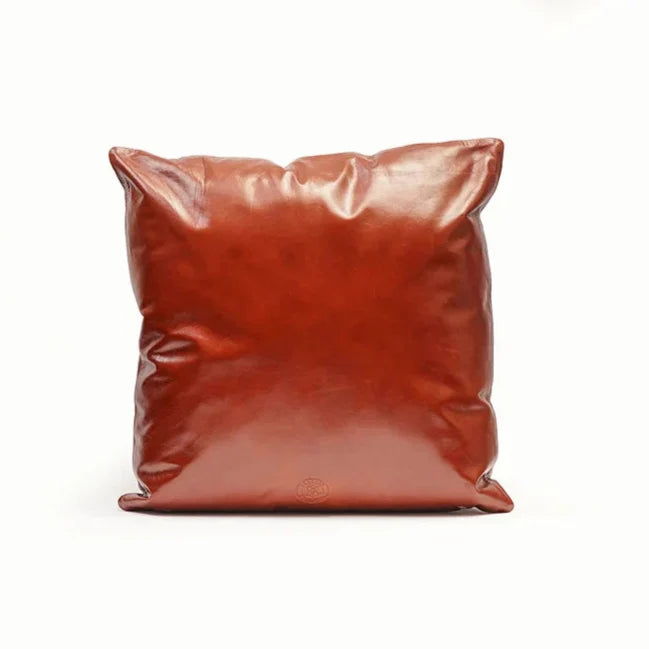 Canada Flag – Cow Leather Cushion | Patriotic Style
