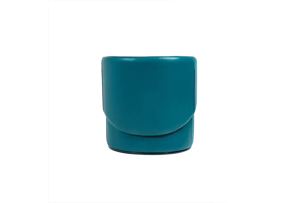 Juliet Leather Armchair – Sleek Swivel Comfort | 100% Pure Leather