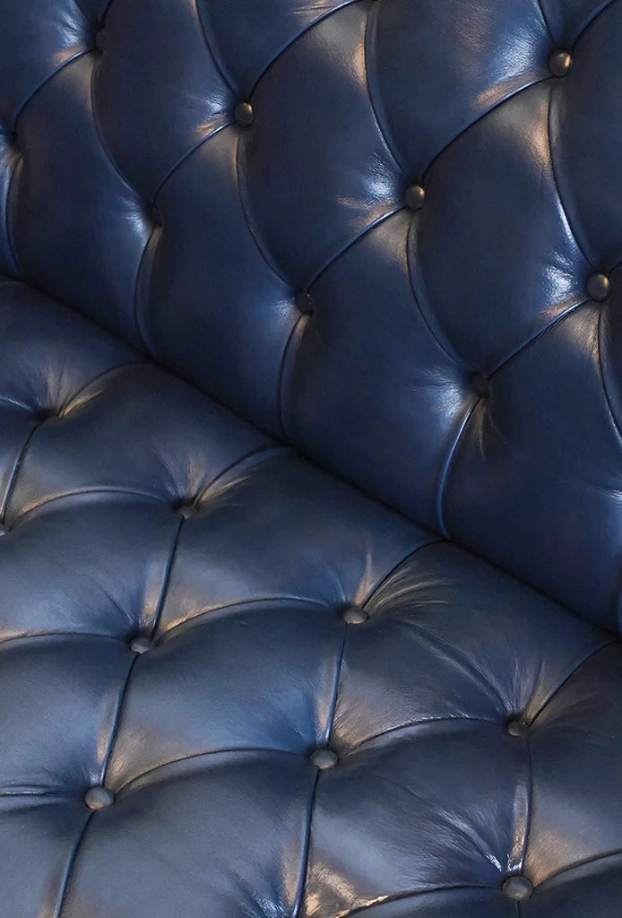 Kingston Chesterfield Leather Sofa Set