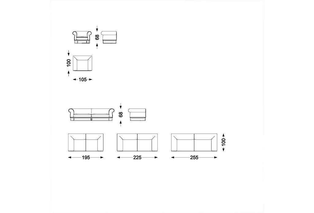 Moxie Leather Sofa